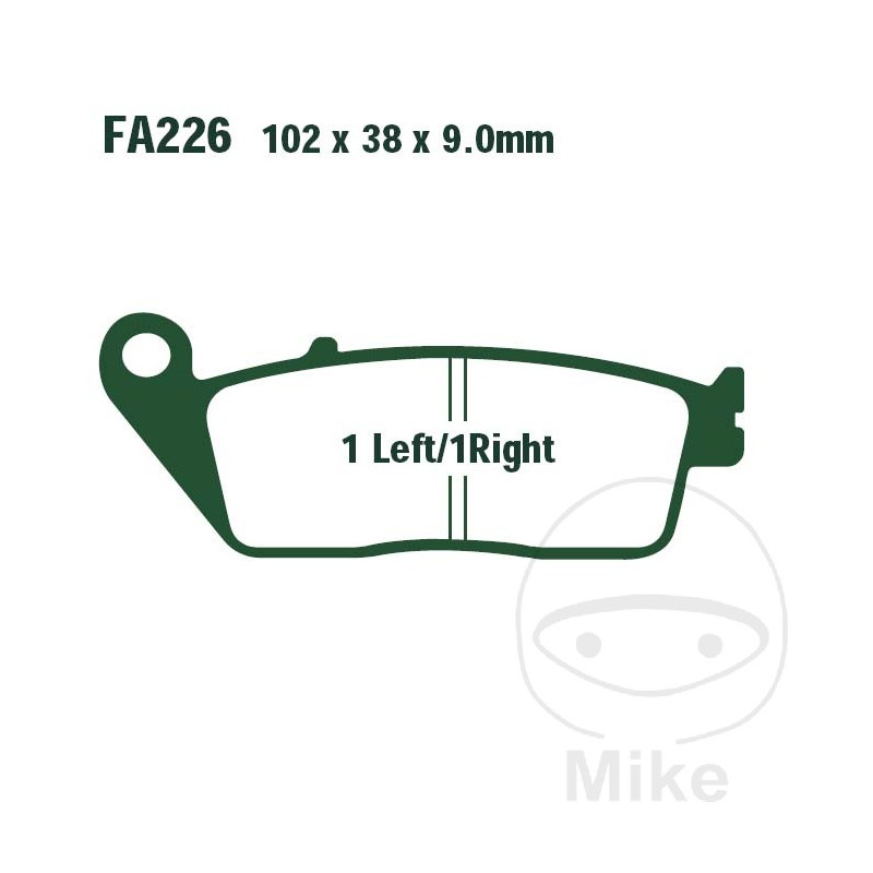 EBC Standard brake pads ALTN: 7872310 732.25.00
