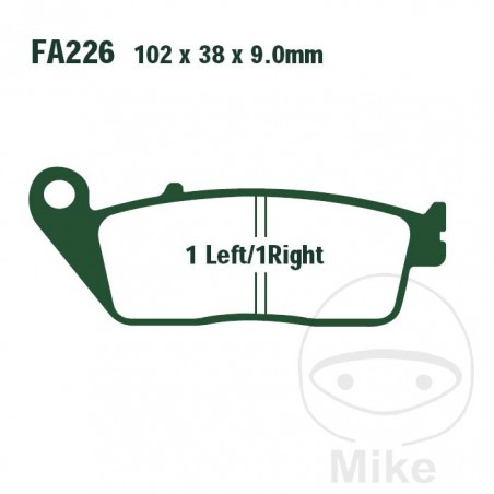 EBC Standard brake pads ALTN: 7872310 732.25.00