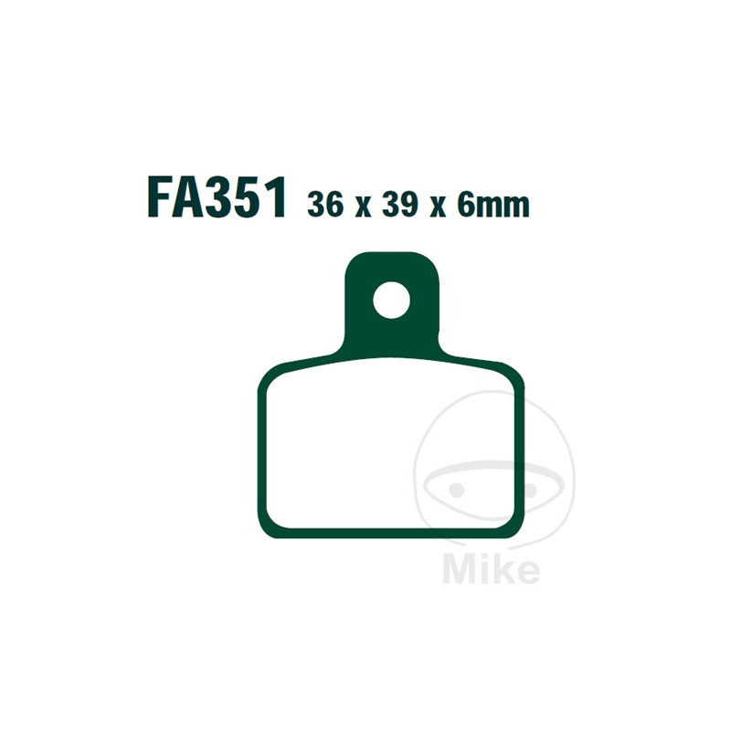 EBC Standard brake pads ALTN: 7871101/7870150 732.32.72