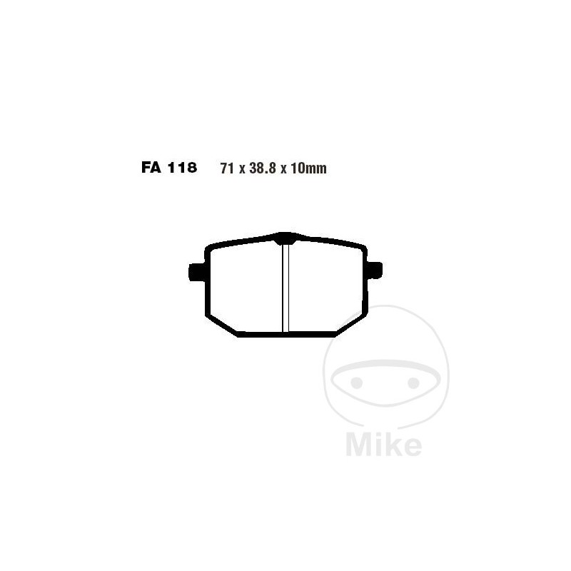 EBC Standard brake pads ALTN: 7871783 732.53.84