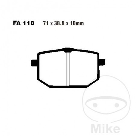 EBC Standard brake pads ALTN: 7871783 732.53.84