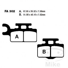 EBC Standard brake pads ALTN: 7875446 732.55.82