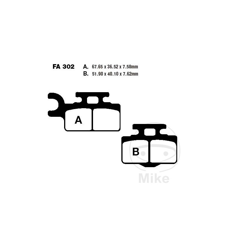 EBC Standard brake pads ALTN: 7875446 732.55.82
