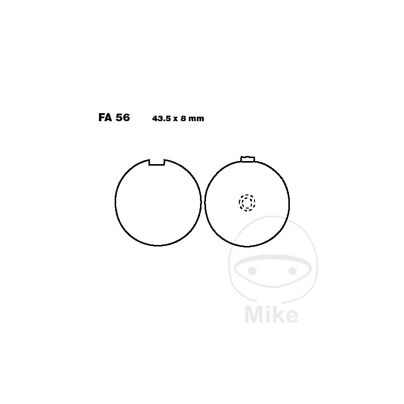 EBC Standard brake pads ALTN: 7870694 732.59.54
