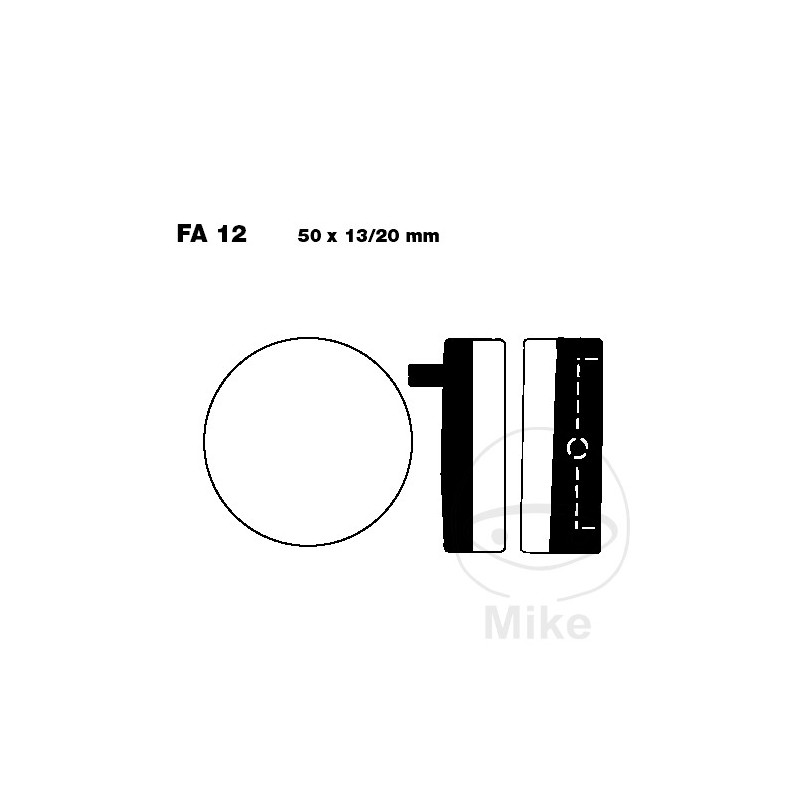 EBC Standard brake pads ALTN: 7872468 732.61.01