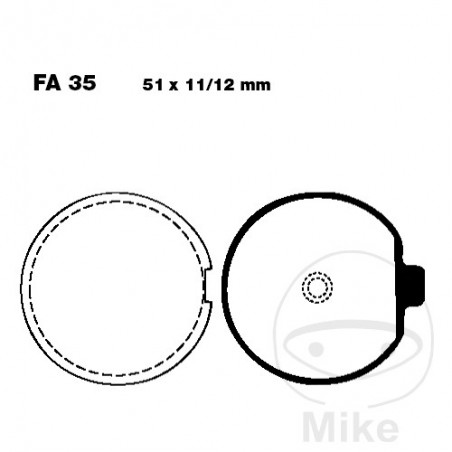 EBC Standard brake pads ALTN: 7871130 732.62.83