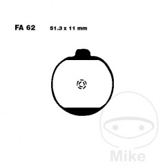 EBC Pastillas de freno estándar ALTN: 7871403 732.67.39