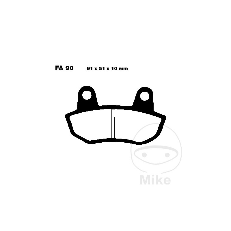 EBC Standard brake pads ALTN: 7871049 732.69.60