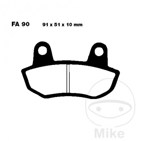 EBC Standard brake pads ALTN: 7871049 732.69.60