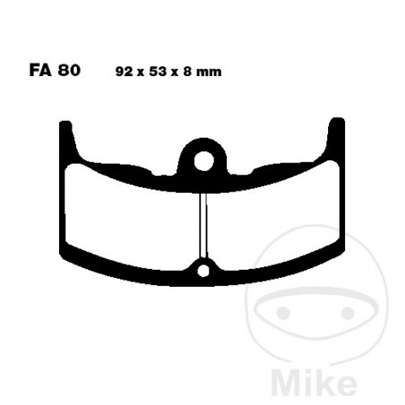 EBC Standard brake pads ALTN: 7871494 732.82.63