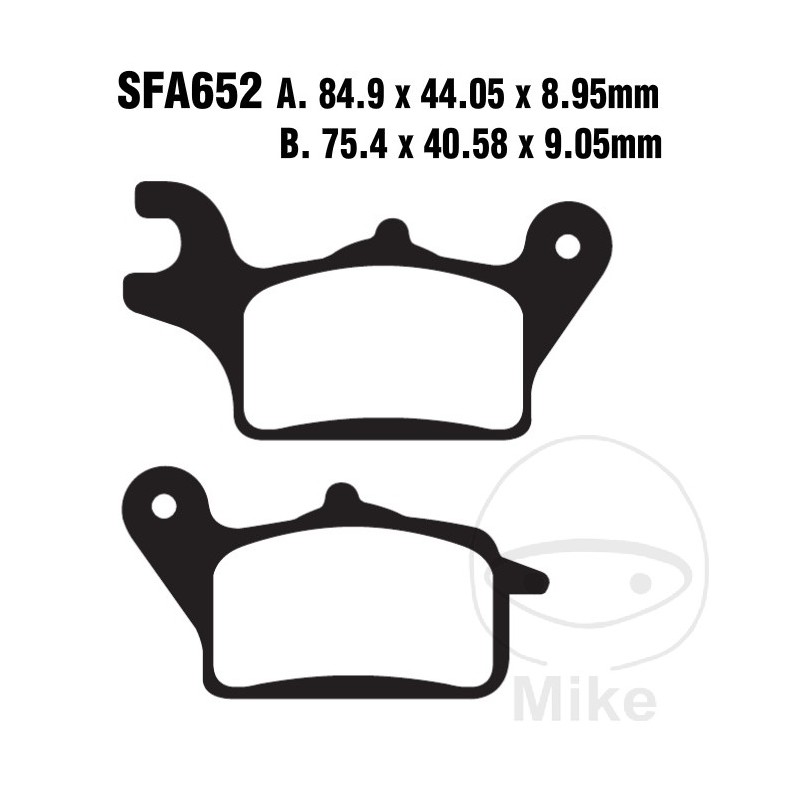 EBC Standard brake pads SCOOTER ALTN: 7870147 737.00.35