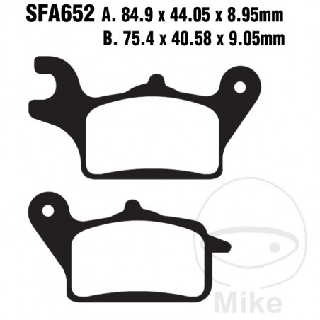 EBC Standard brake pads SCOOTER ALTN: 7870147 737.00.35