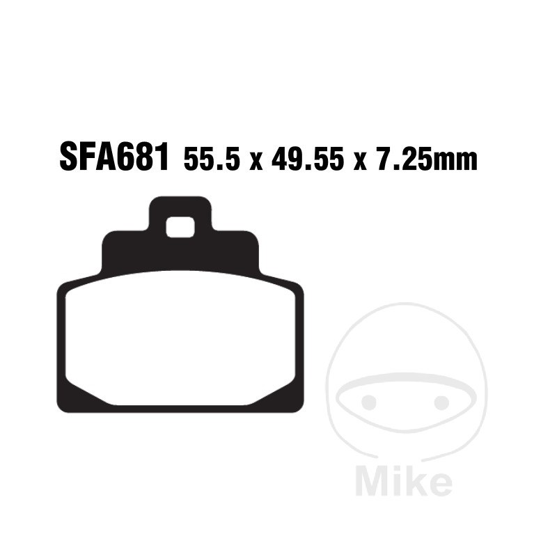 EBC carbon brake pads SCOOTER ALTN: 7870134 737.02.14