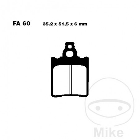 EBC Standard brake pads ALTN: 7872096 737.05.62