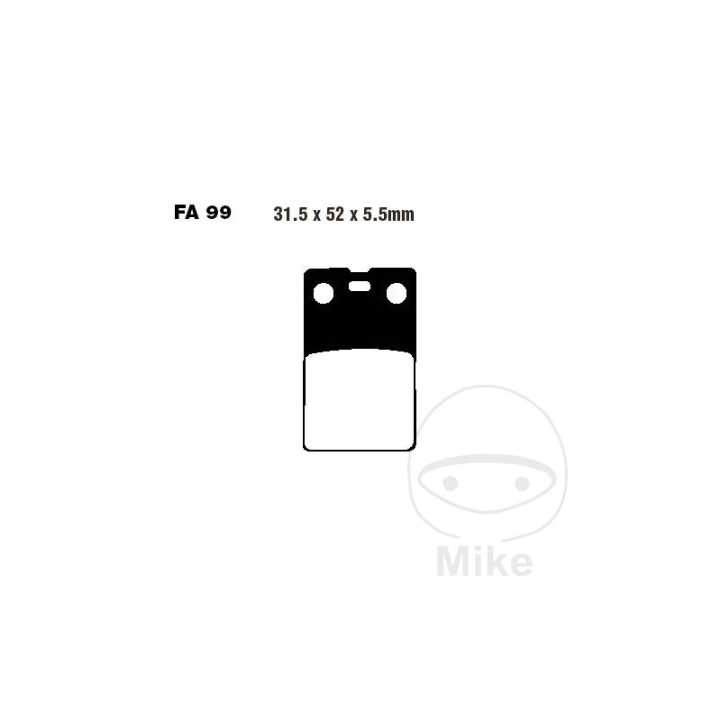 EBC Standard brake pads ALTN: 7872088 737.06.20