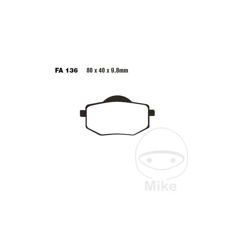 EBC Standard brake pads ALTN: 7871957 737.23.37