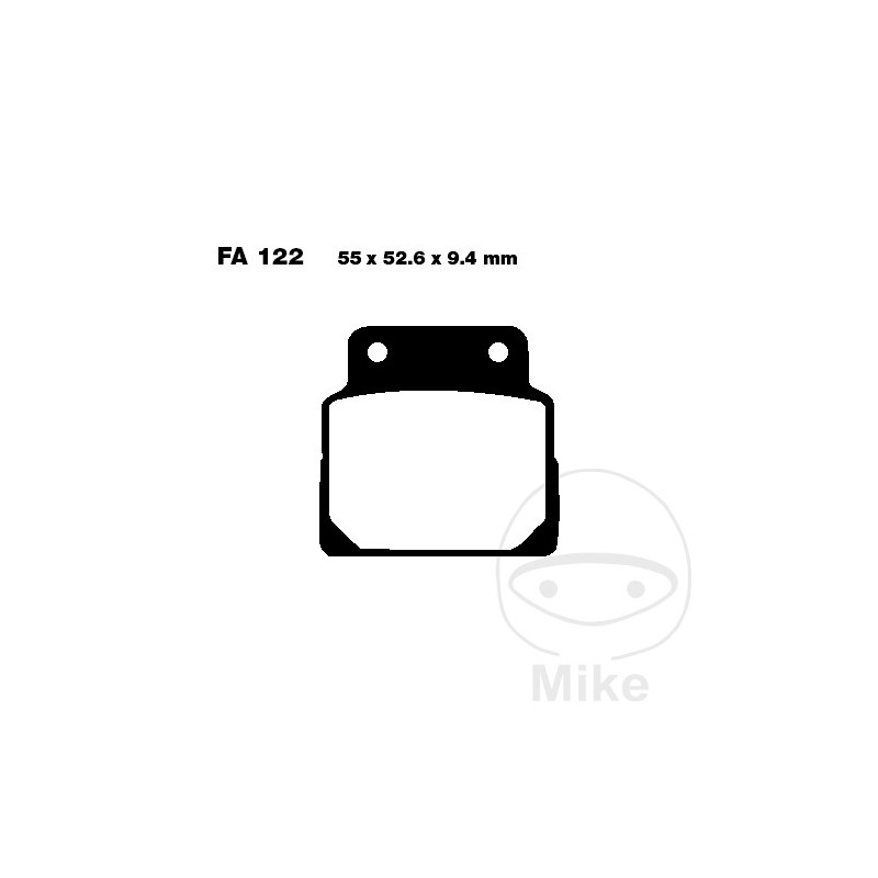 EBC Standard brake pads ALTN: 7871759 737.51.32