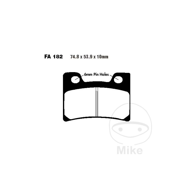 EBC SINTERED BRAKE PADS HH ALTN: 7873417 732.01.29