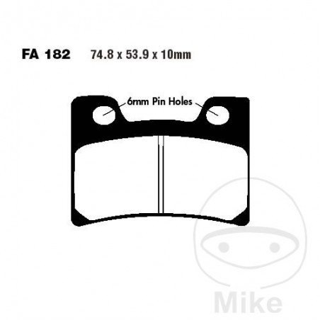EBC SINTERED BRAKE PADS HH ALTN: 7873417 732.01.29