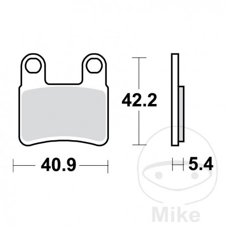 TRW Pastillas de freno estándar 787.01.39