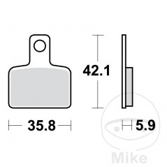 TRW Standard brake pads ALTN: 7320061 787.01.53