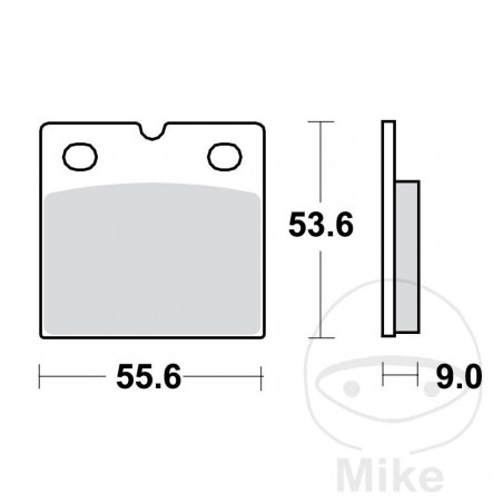 TRW Sintered front brake pads ALTN: 7328909 787.25.34
