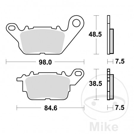 TRW Pastillas de freno estándar ALTN: 7370216 787.03.00