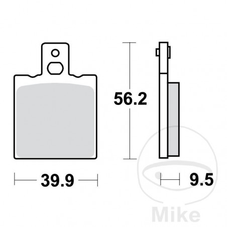 TRW Standard brake pads ALTN: 7377682 787.05.12