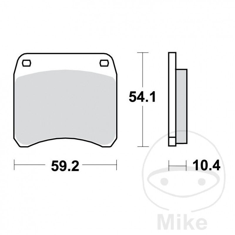 TRW Pastillas de freno estándar ALTN: 7328388 787.11.55