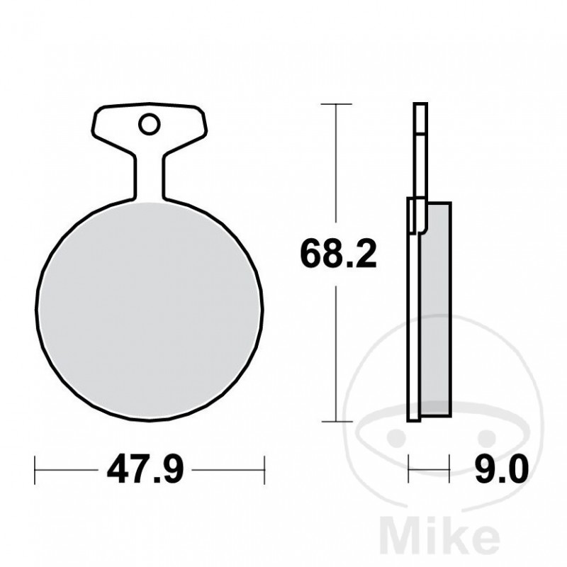 TRW Standard brake pads ALTN: 7326341 787.12.88