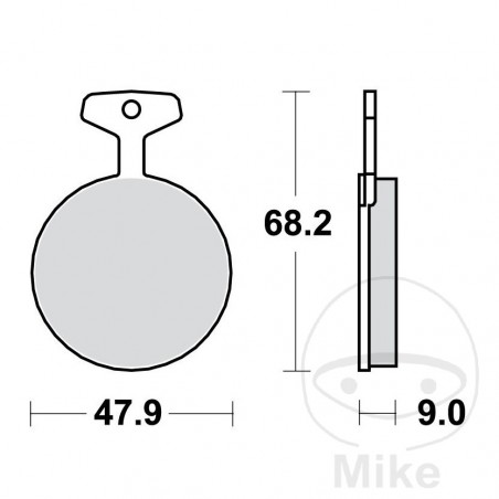 TRW Pastillas de freno estándar ALTN: 7326341 787.12.88