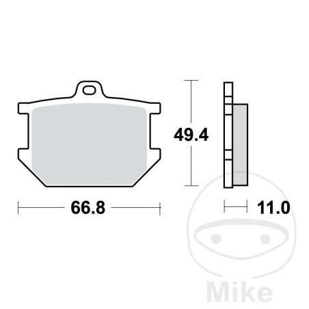 TRW Standard brake pads ALTN: 7326366 787.13.20