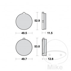 TRW Pastillas de freno estándar ALTN: 7326291 787.13.38