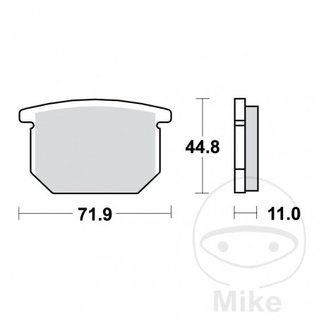 TRW Standard brake pads ALTN: 7326549 787.13.87