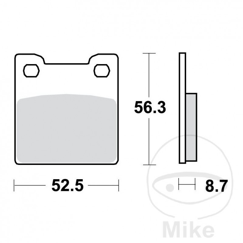 TRW Standard brake pads ALTN: 7377617 787.15.77