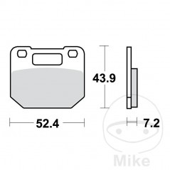 TRW Pastillas de freno estándar ALTN: 7325400 787.17.26