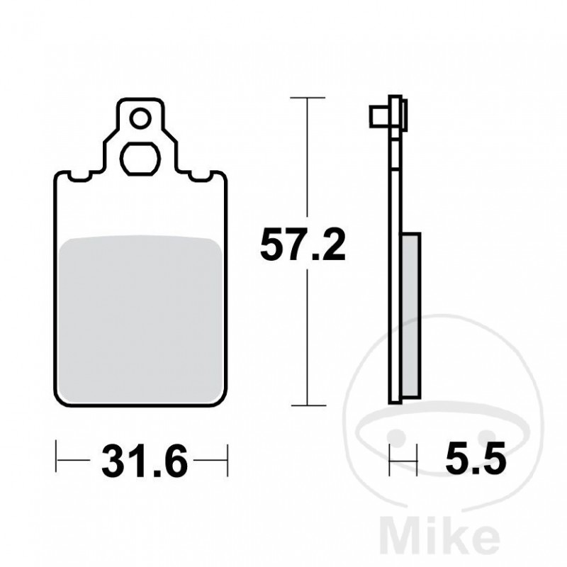 TRW Standard brake pads ALTN: 7373996 787.18.90