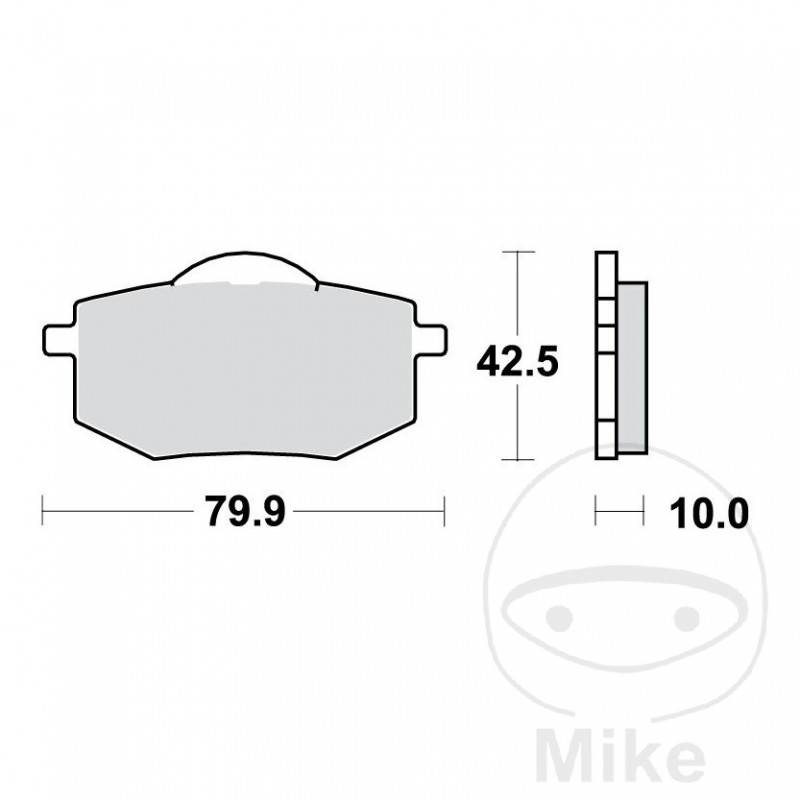 TRW Standard brake pads ALTN: 7372337 787.19.57