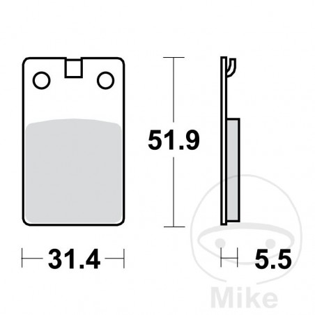 TRW Standard brake pads ALTN: 7370620 787.20.88