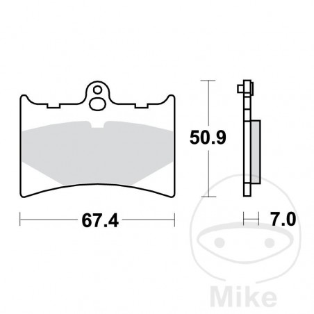 TRW Standard brake pads ALTN: 7370729 787.21.12