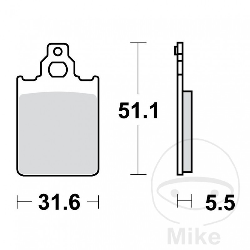 TRW Standard brake pads ALTN: 7320522 787.28.15