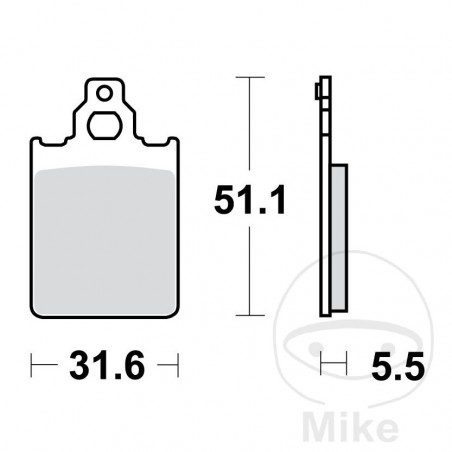 TRW Pastillas de freno estándar ALTN: 7320522 787.28.15
