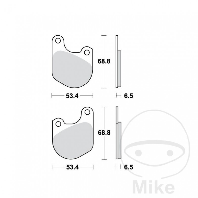 TRW Standard brake pads ALTN: 7326804 787.22.86