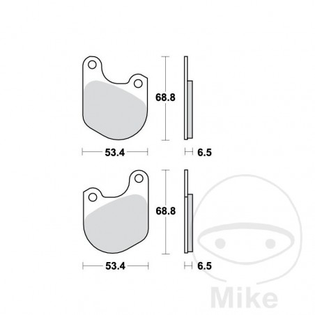 TRW Pastillas de freno estándar ALTN: 7326804 787.22.86