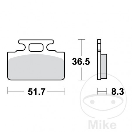 TRW Standard brake pads ALTN: 7320161 787.24.01
