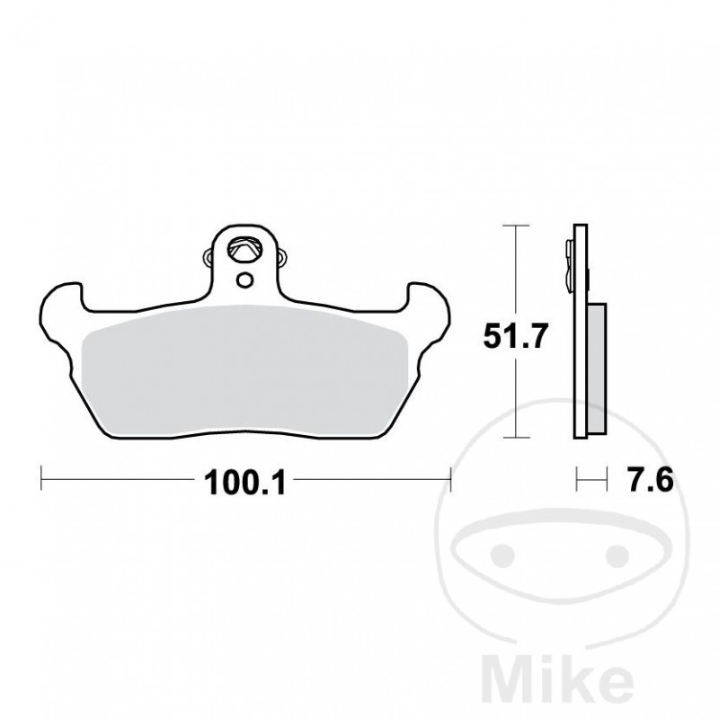 TRW Standard brake pads ALTN: 7374580 787.24.92