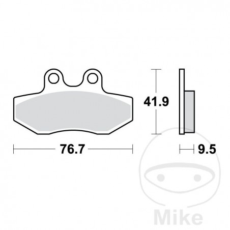 TRW Standard brake pads ALTN: 7321946 787.44.31