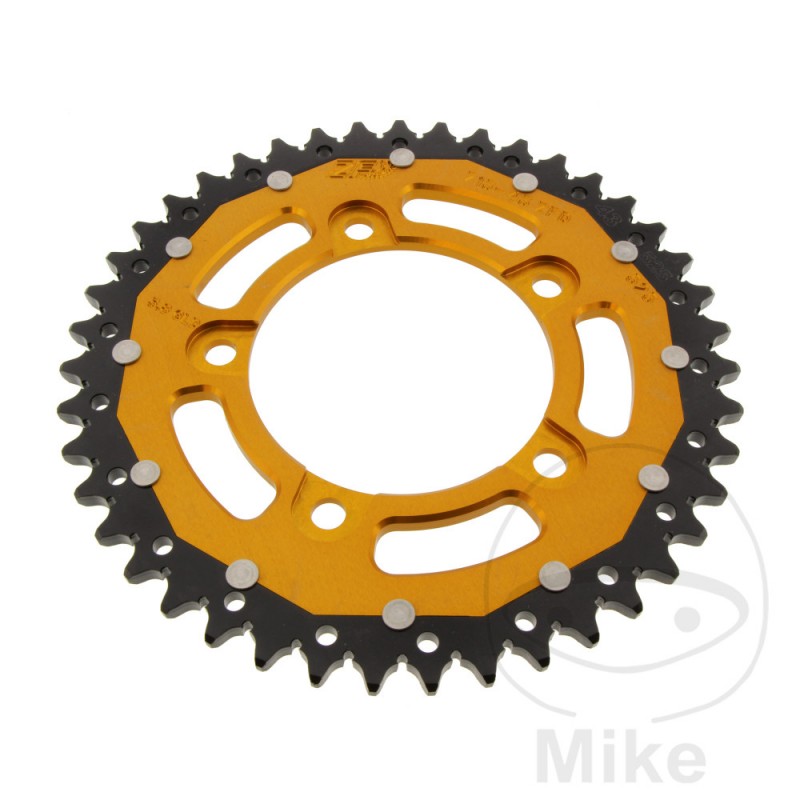 ZF SPROCKETS Transmission plate crown DUAL 43T P-525 Ø100 MM Ø120 758.17.17
