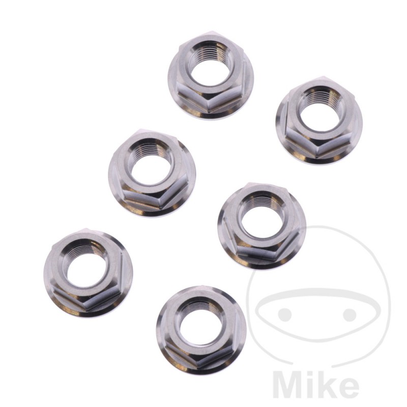 JMP Juego tuerca para tornillo corona plato transmision M10 X 1.25 MM 775.35.71