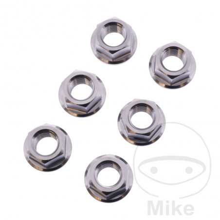 JMP Nut set for transmission plate crown screw M10 X 1.25 MM 775.35.71